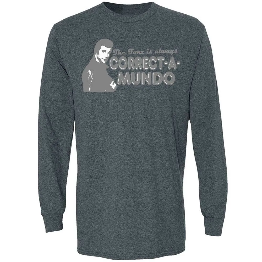 Long Sleeve T-Shirt - FF2CR3AR - Dark Heather - 15
