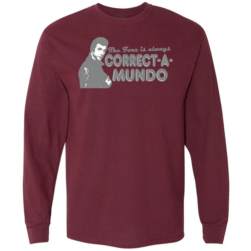 Long Sleeve T-Shirt - FF2CR3AR - Maroon - 16