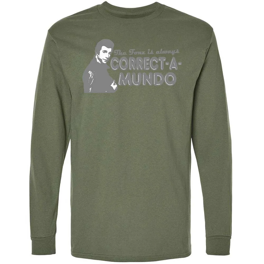Long Sleeve T-Shirt - FF2CR3AR - Military Green - 19