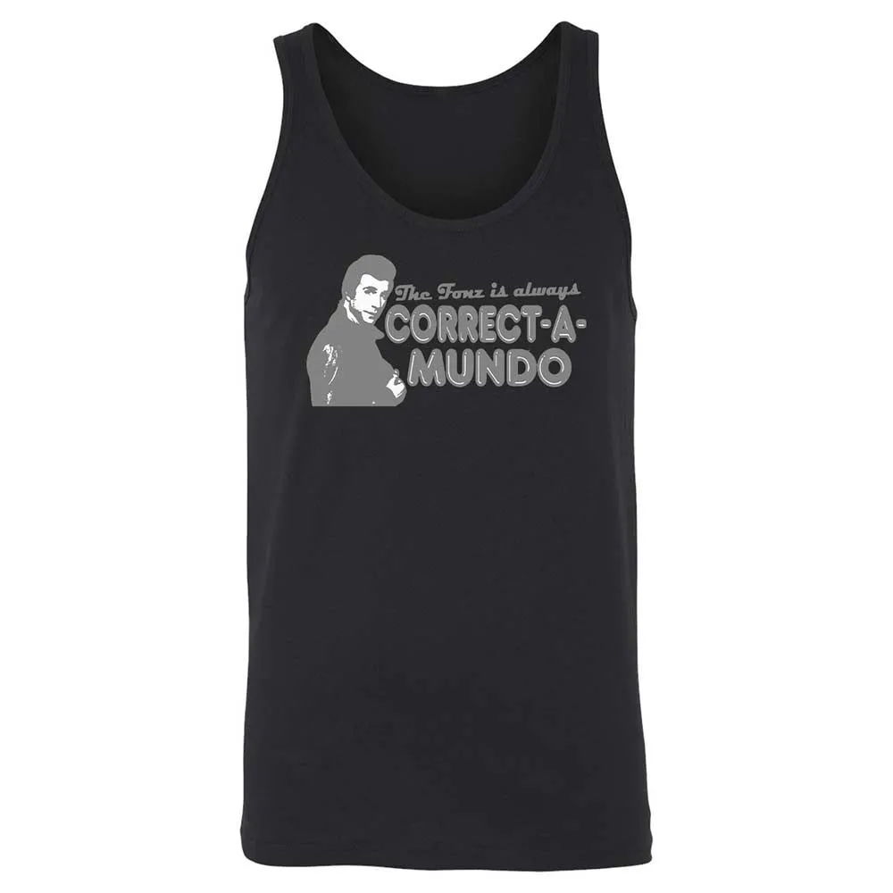 Unisex Jersey Tank - HP4YGBZA - Black - 7