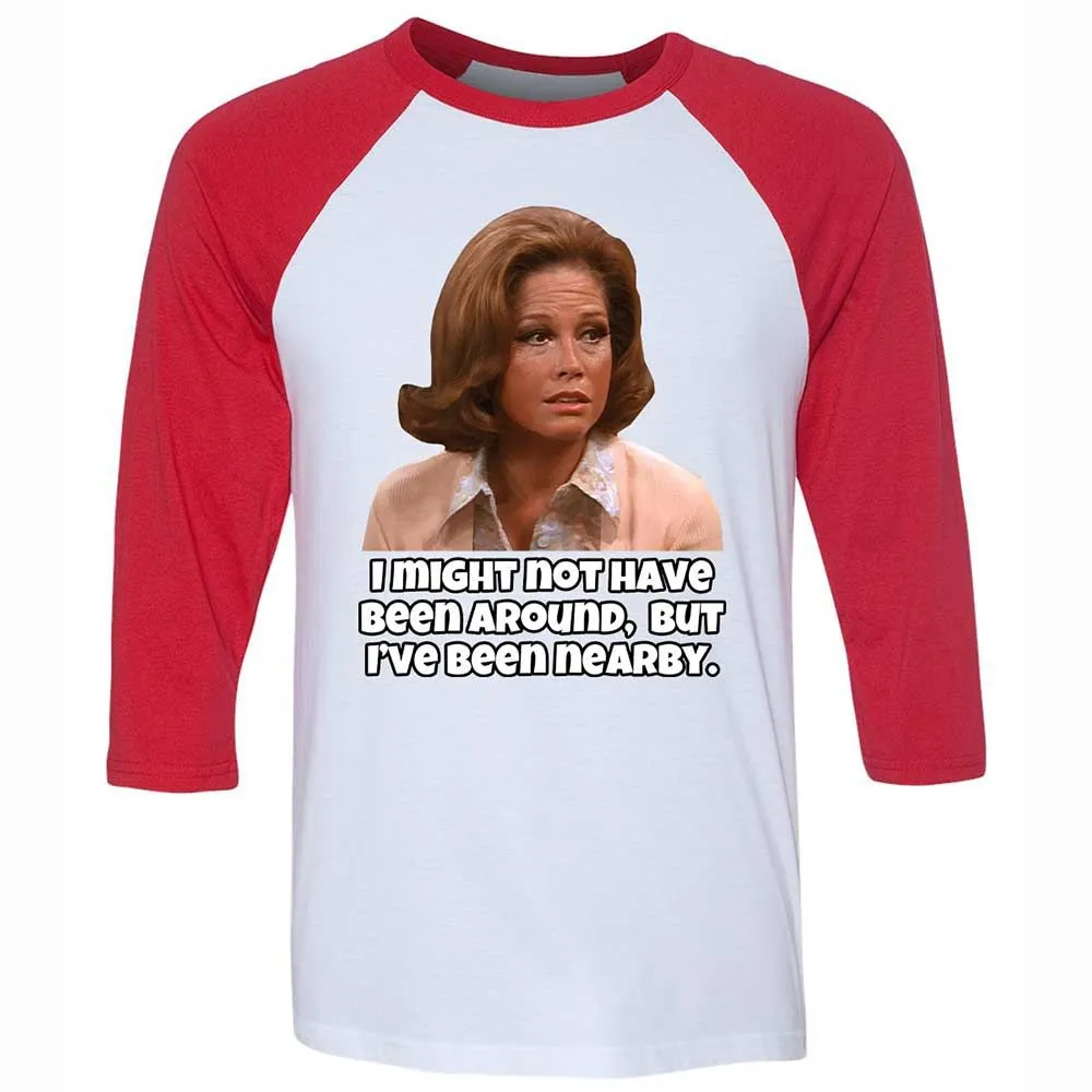 Unisex 3/4 Baseball Tee - GQS2DW5J - White/Red - 9