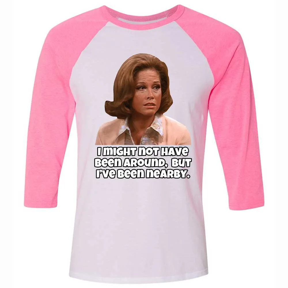 Unisex 3/4 Baseball Tee - GQS2DW5J - White/Neon Pink - 12