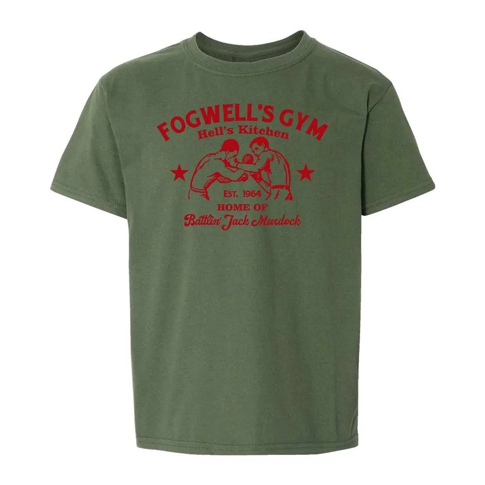 Kids T-Shirt - YYK55T8Q - Military Green - 20