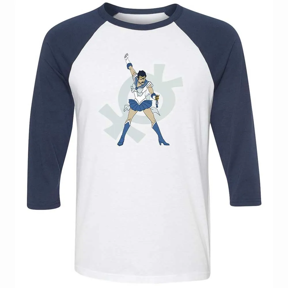 Sailor Queen - White/Navy - 8