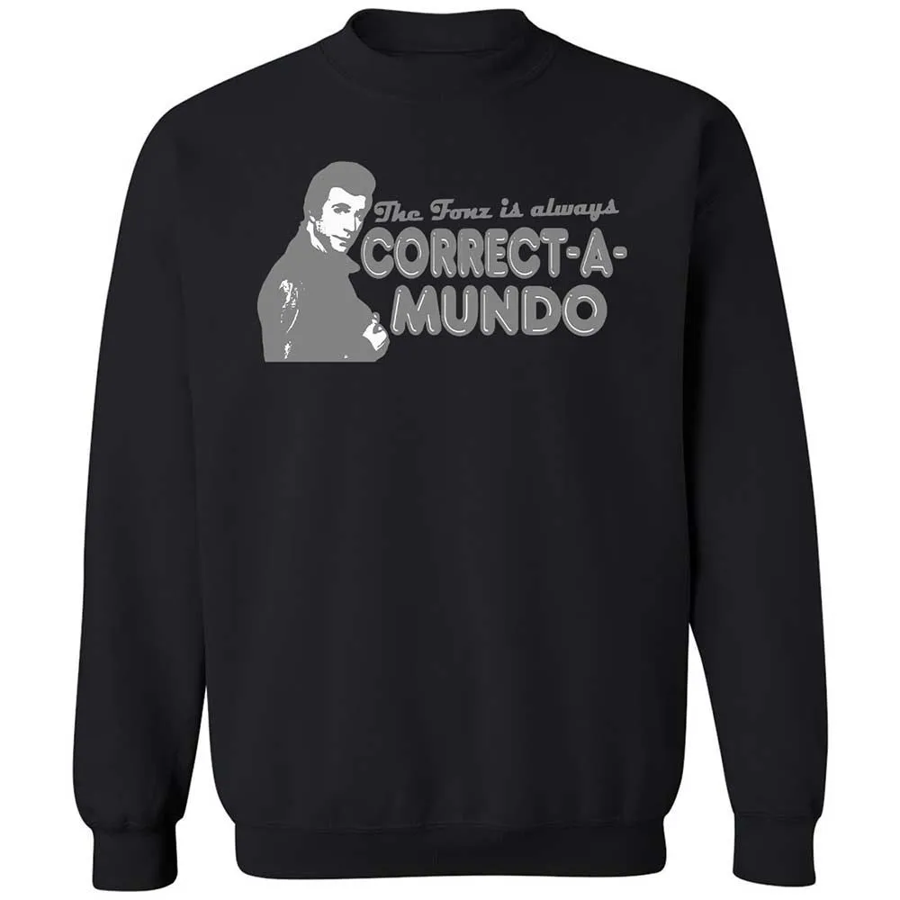 Classic Unisex Sweatshirt - XRXD5VDW - Black - 14