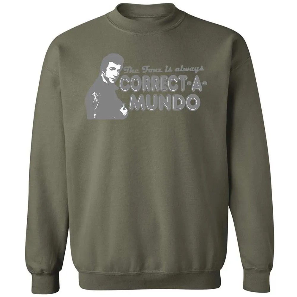Classic Unisex Sweatshirt - XRXD5VDW - Military Green - 21