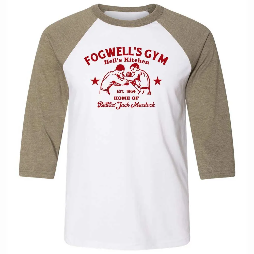Unisex 3/4 Baseball Tee - TFUNNSLV - White/Heather Olive - 4