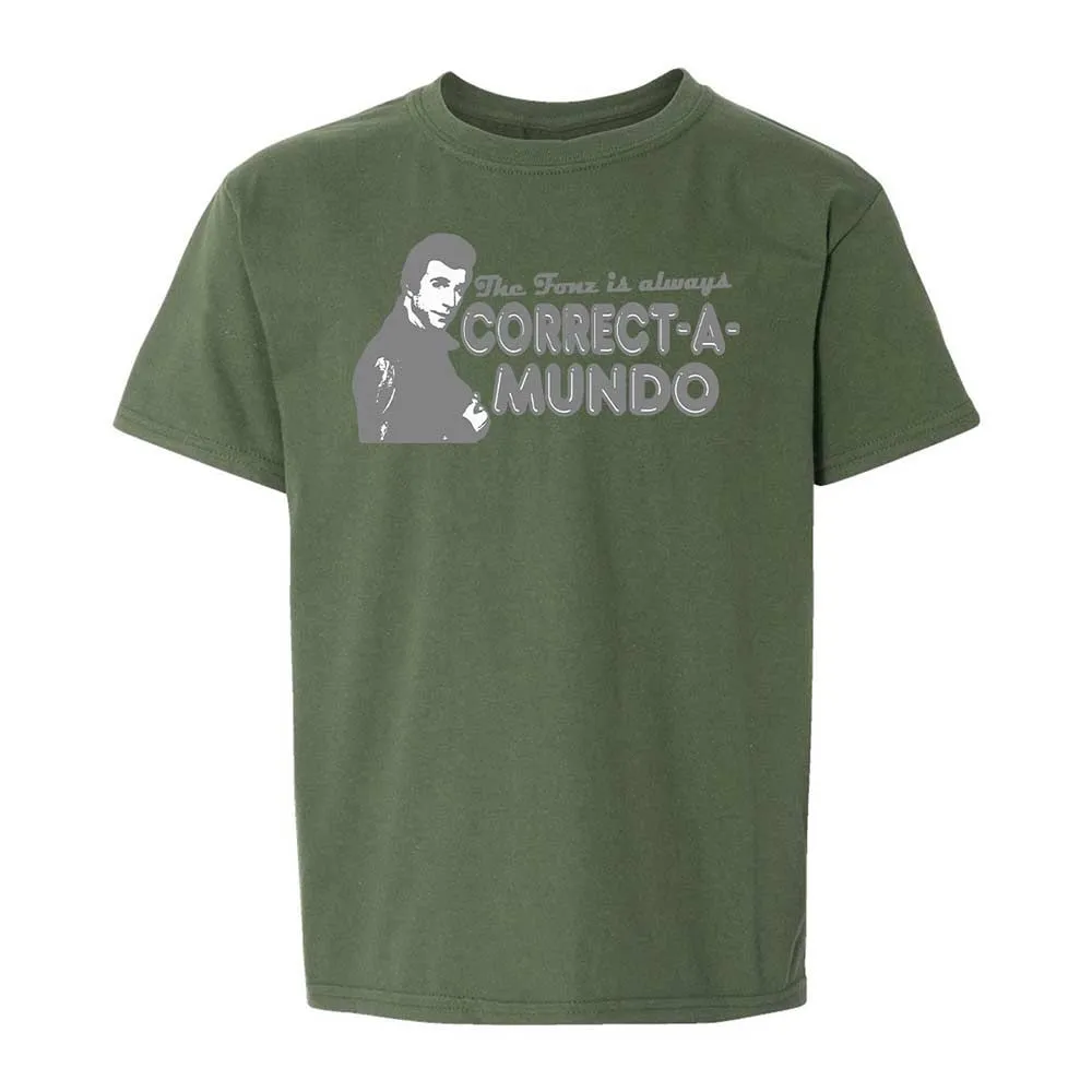 Kids T-Shirt - W8L9WD4A - Military Green - 20
