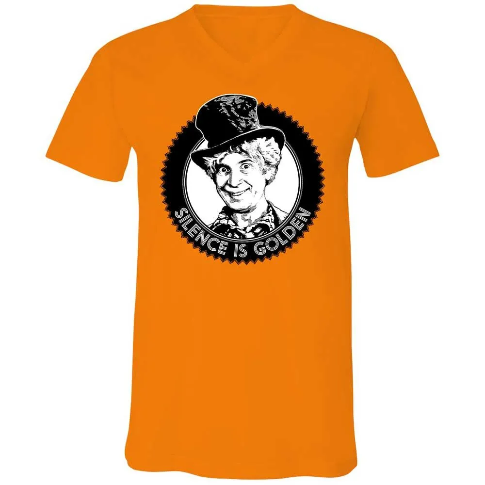 Unisex V-Neck T-Shirt - MZAHK3RB - Orange - 7