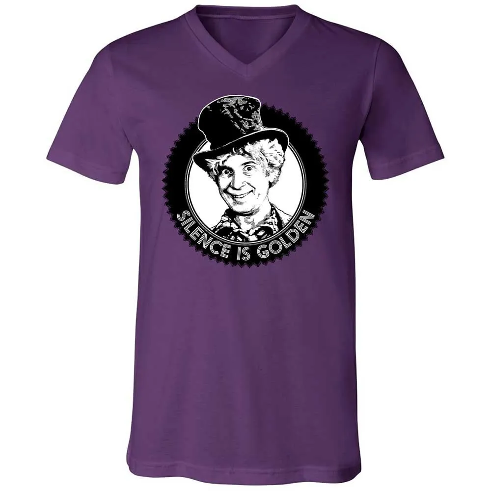 Unisex V-Neck T-Shirt - MZAHK3RB - Team Purple - 10