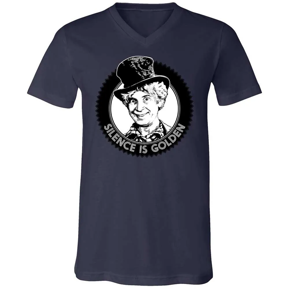 Unisex V-Neck T-Shirt - MZAHK3RB - Navy - 12