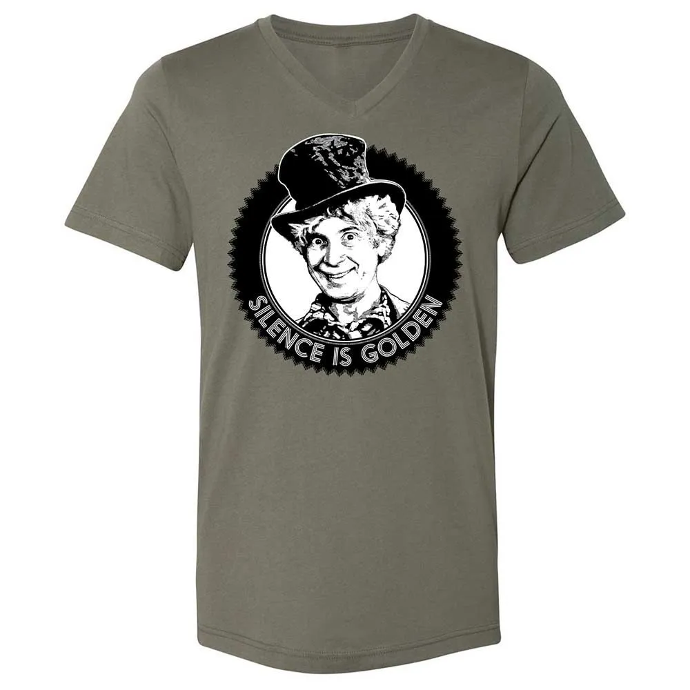 Unisex V-Neck T-Shirt - MZAHK3RB - Military Green - 15
