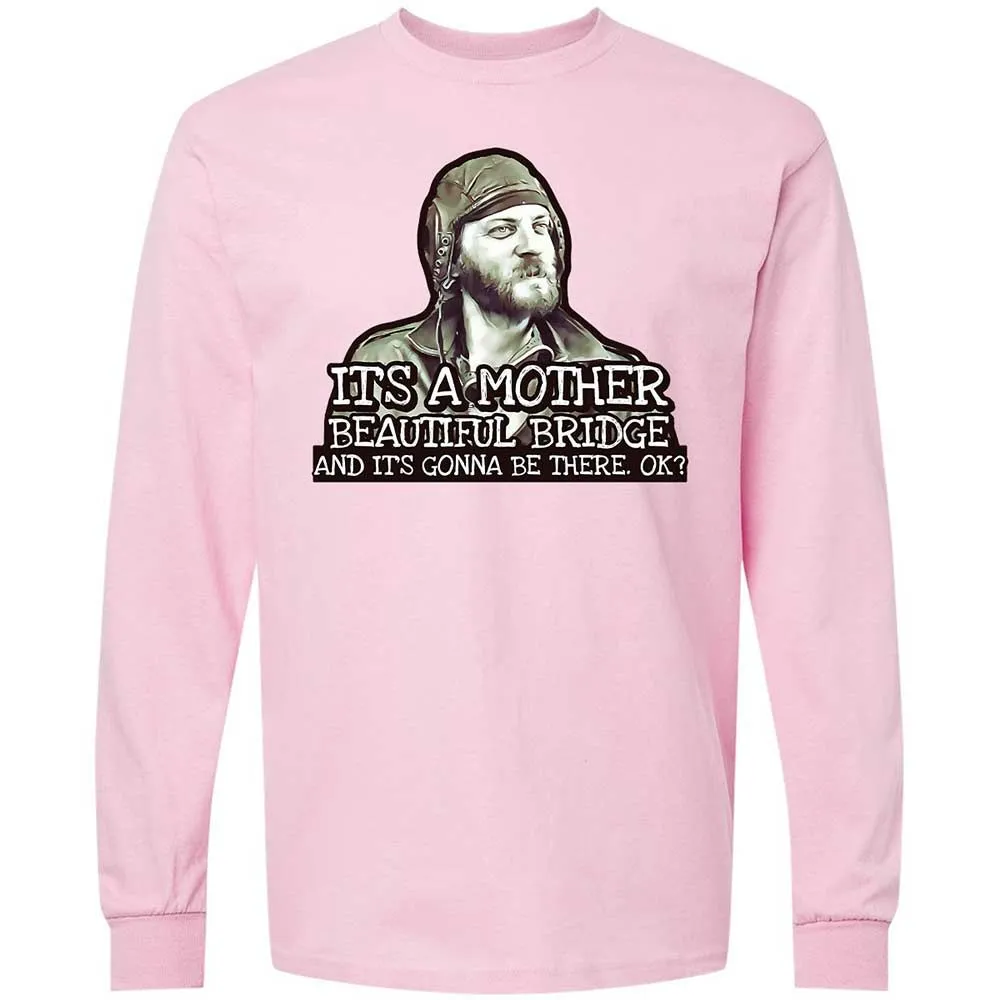 Long Sleeve T-Shirt - LUVKTDNF - Light Pink - 6