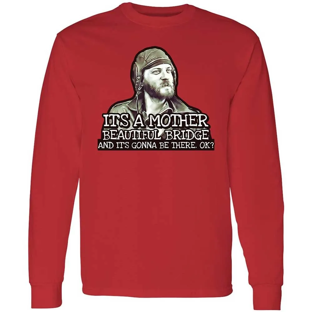 Long Sleeve T-Shirt - LUVKTDNF - Red - 8
