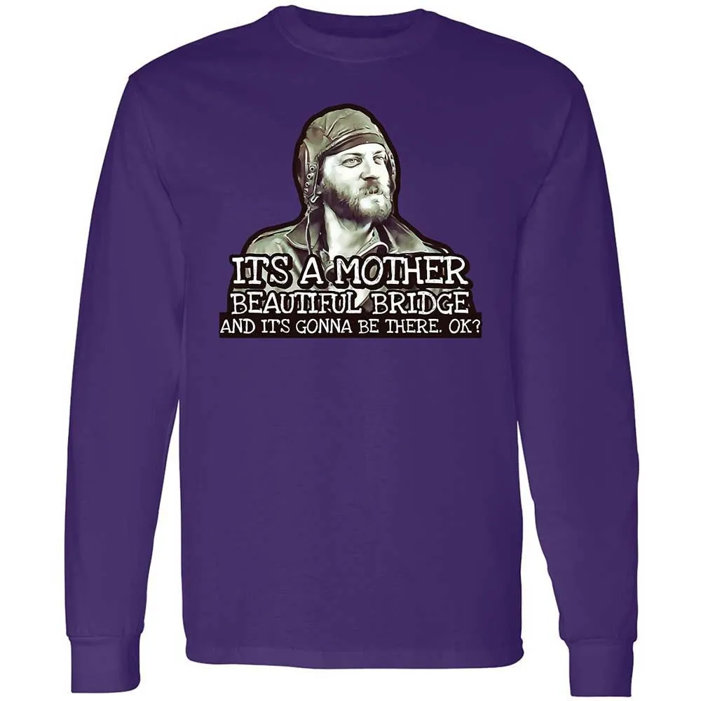 Long Sleeve T-Shirt - LUVKTDNF - Purple - 9