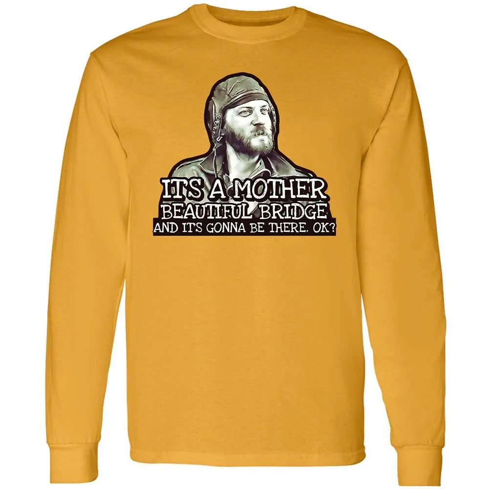 Long Sleeve T-Shirt - LUVKTDNF - Gold - 10