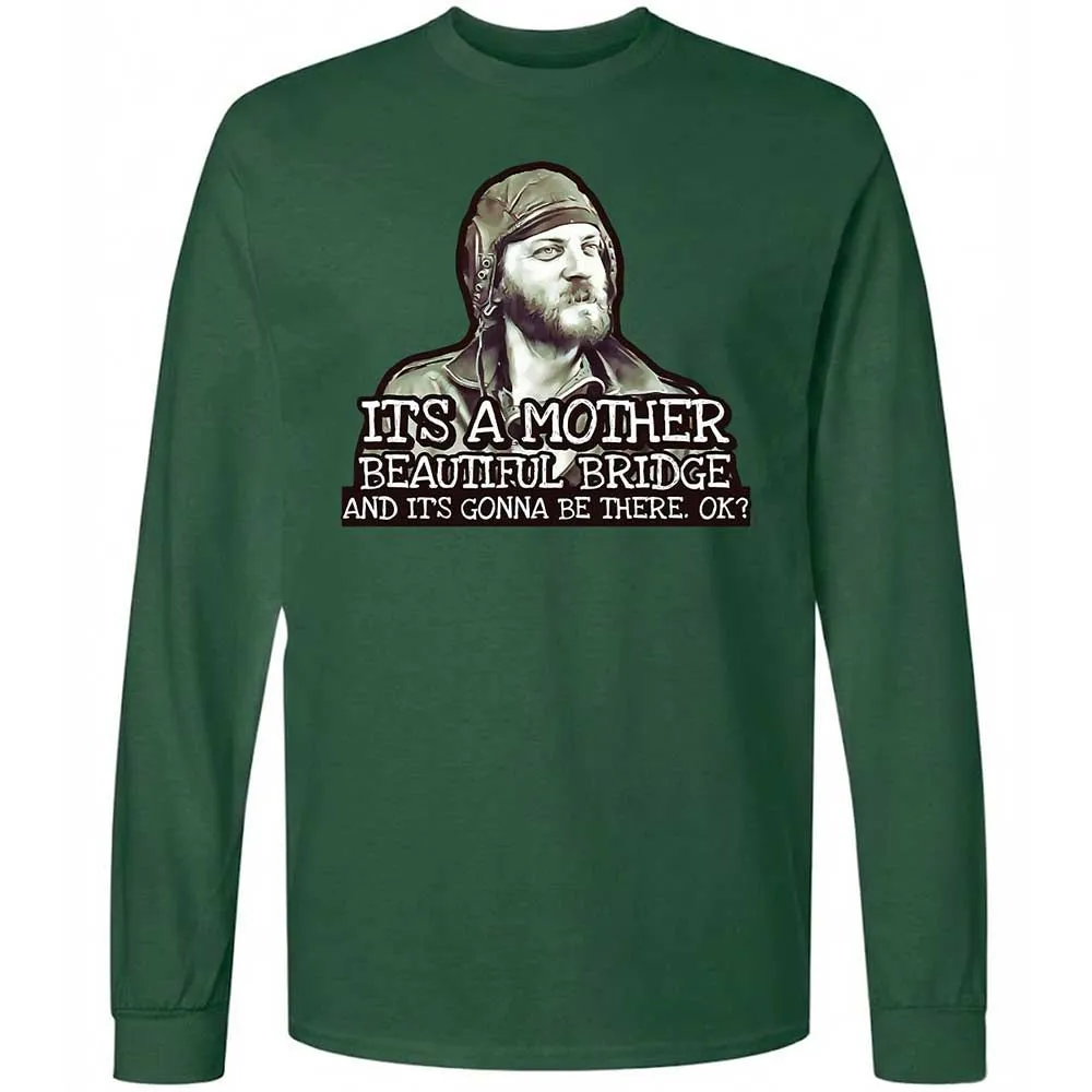 Long Sleeve T-Shirt - LUVKTDNF - Forest Green - 14