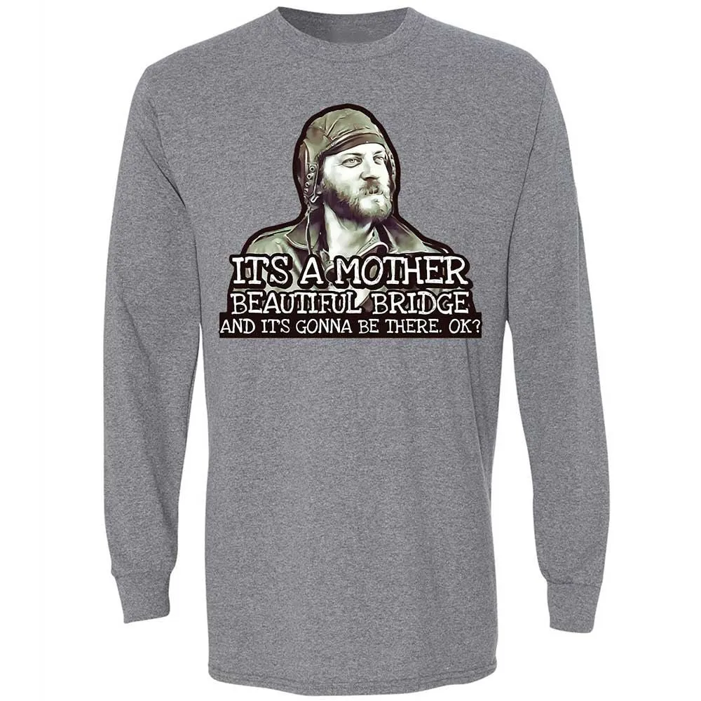 Long Sleeve T-Shirt - LUVKTDNF - Graphite Heather - 18