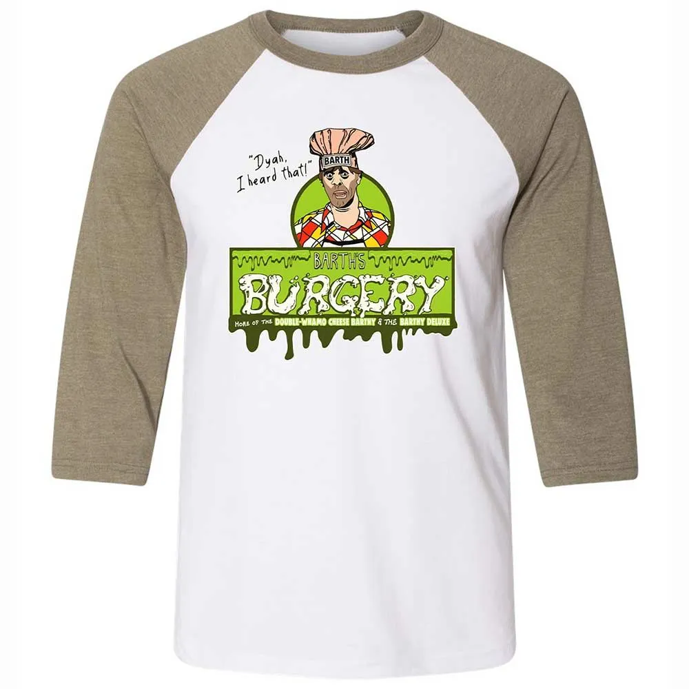 Barth's Burgery - White/Heather Olive - 4