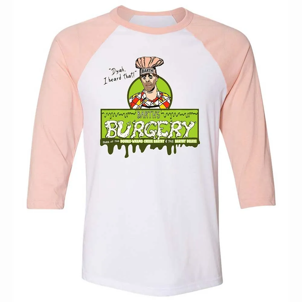 Barth's Burgery - White/Heather Peach - 5