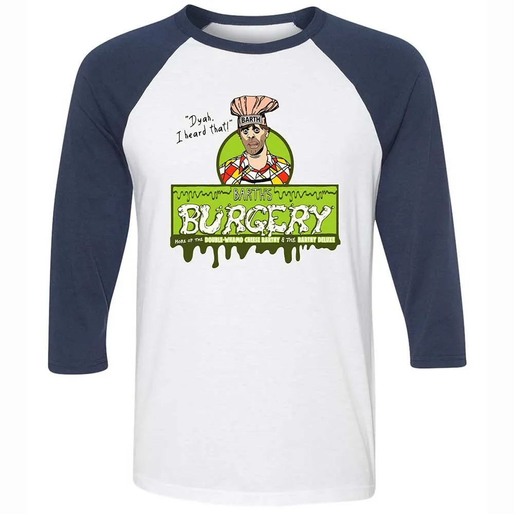 Barth's Burgery - White/Navy - 8
