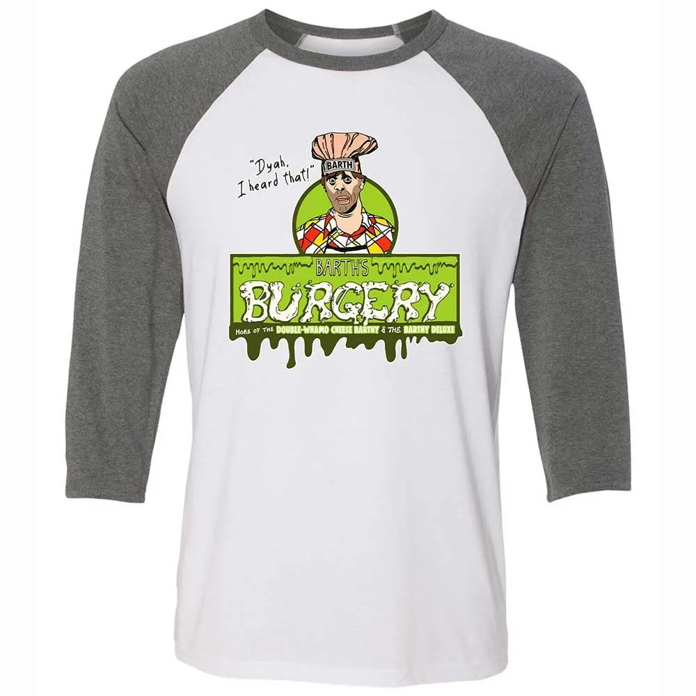 Barth's Burgery - White/Deep Heather - 11