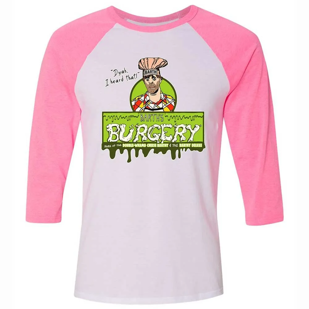 Barth's Burgery - White/Neon Pink - 12