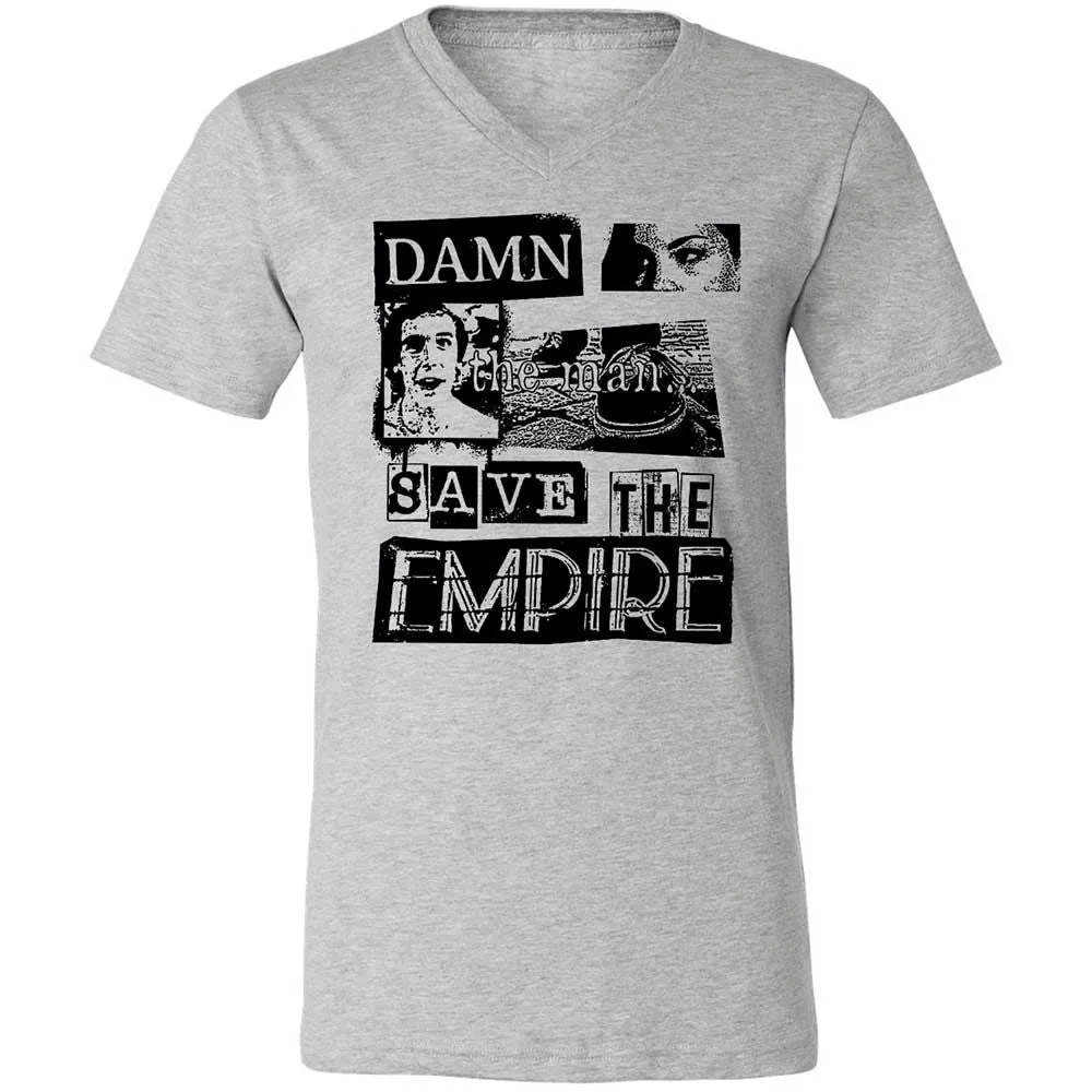 Damn the man. Save the empire - Athletic Heather - 2
