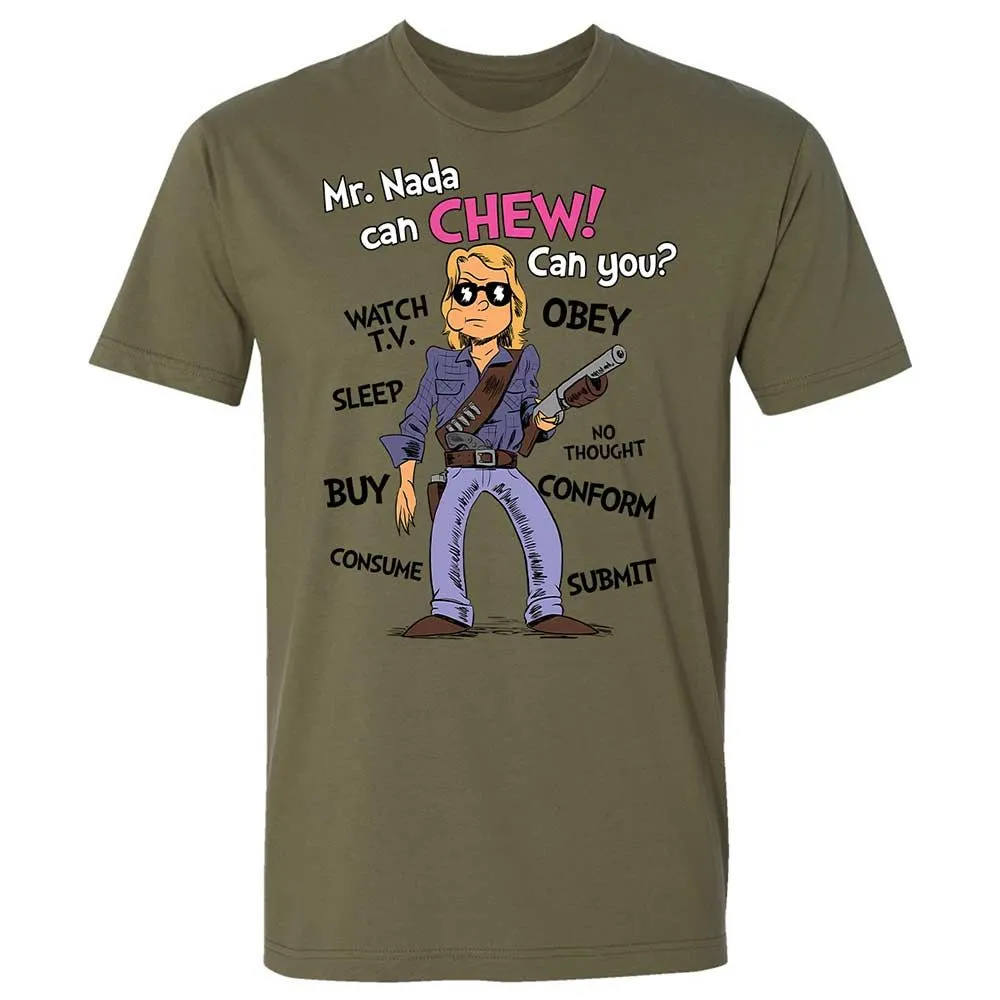 I have come here to chew bubblegum and kick ass - Military Green - 12