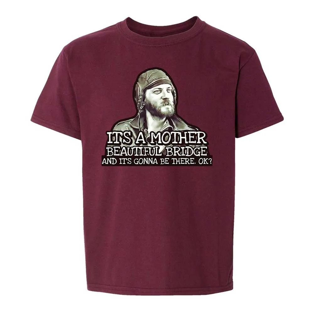 Kids T-Shirt - P6GSEE17 - Maroon - 19