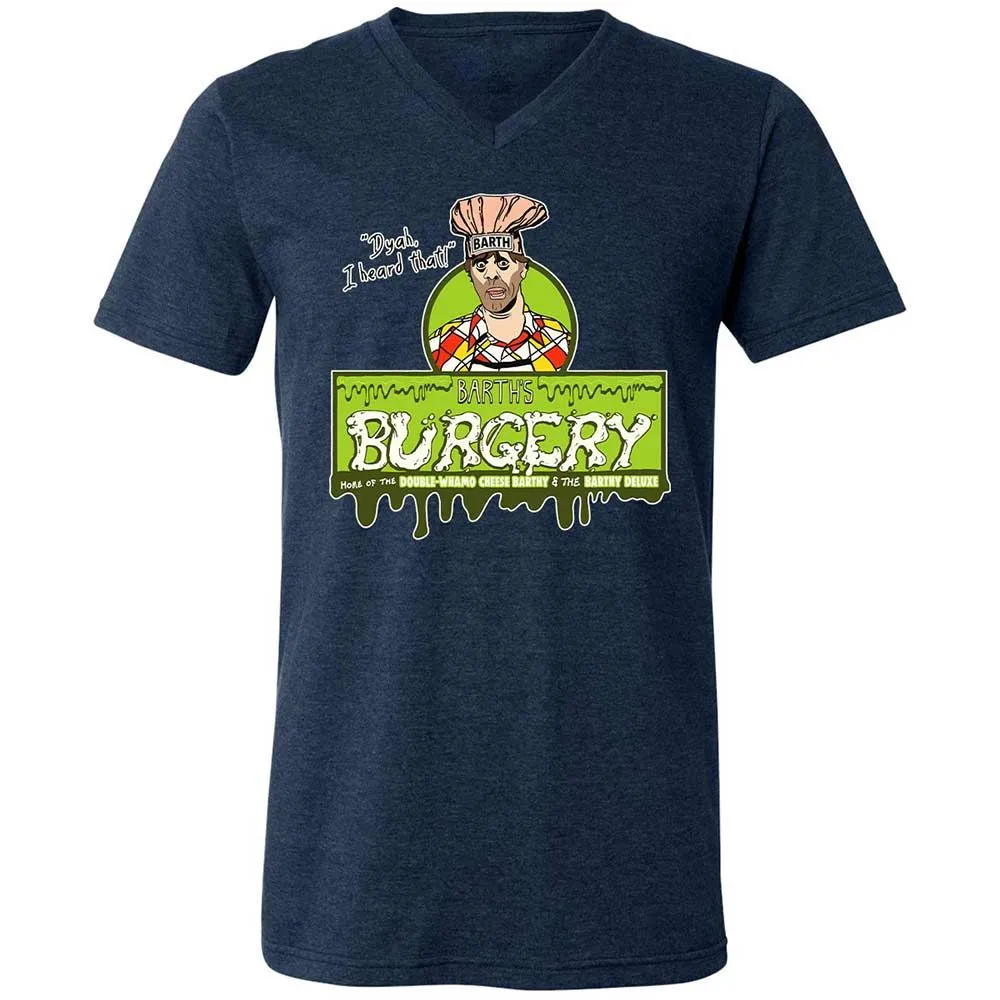 Barth's Burgery - Heather Navy - 3