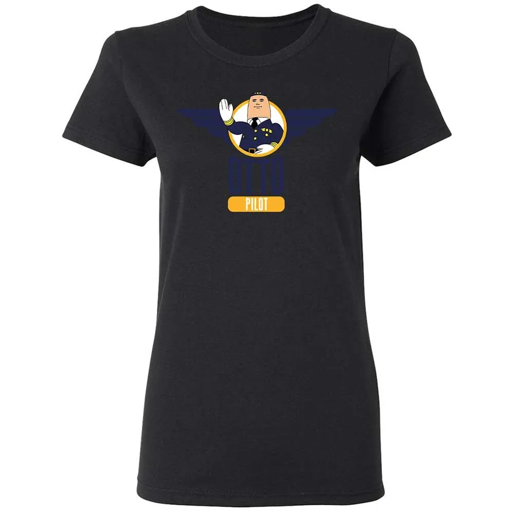 Women's T-Shirt - B1D2WJWU - Black - 13