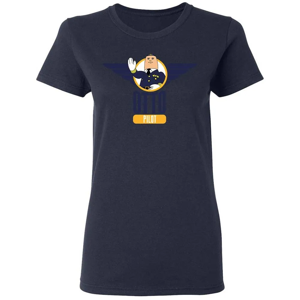 Women's T-Shirt - B1D2WJWU - Navy - 14