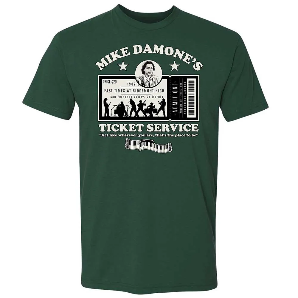 Damone's Ticket Service - Forest Green - 3