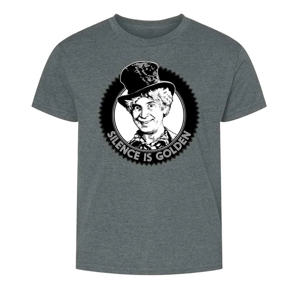 Kids T-Shirt - 6VJM7287 - Dark Heather - 16