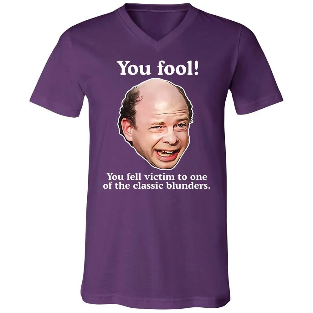 Unisex V-Neck T-Shirt - 8LLKJ13T - Team Purple - 10