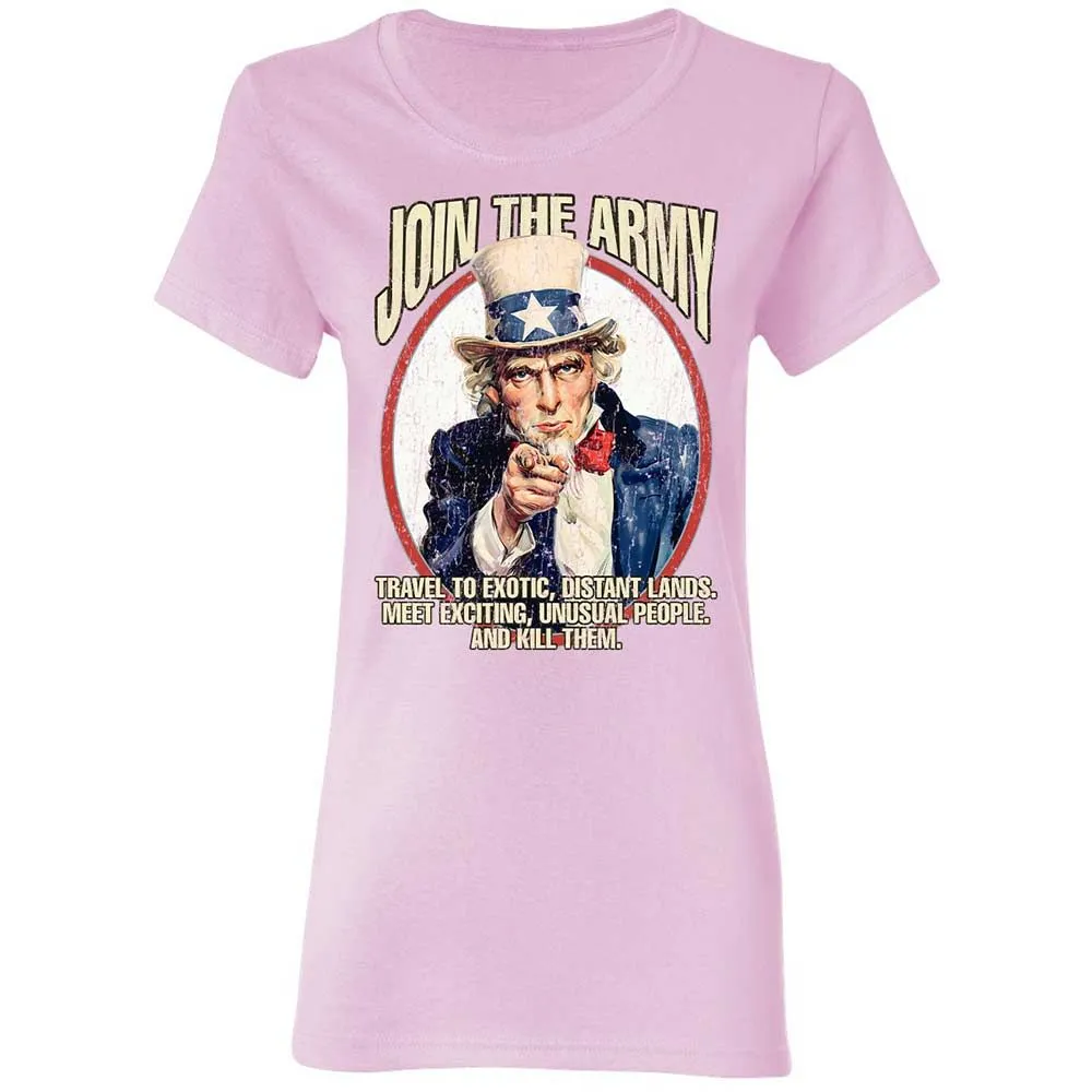 Join The Army - Light Pink - 8