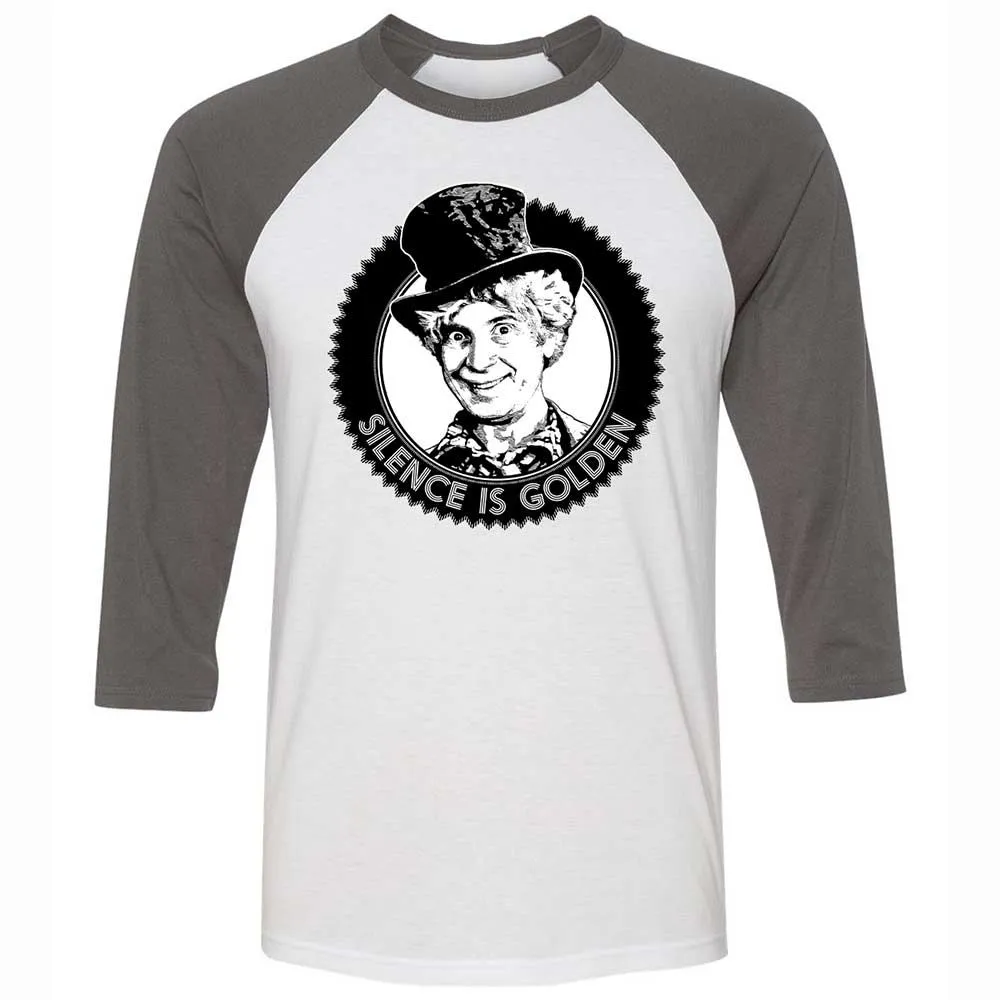 Unisex 3/4 Baseball Tee - E6H43JPJ - White/Asphalt - 2