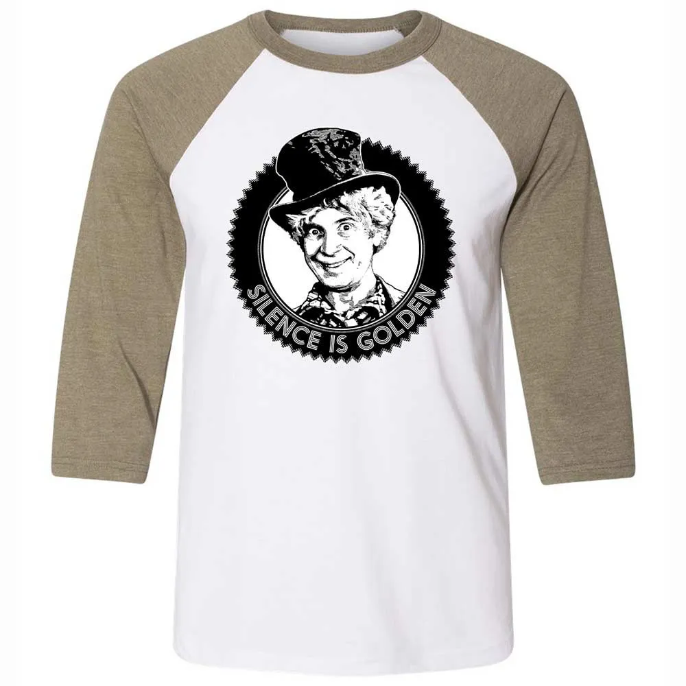 Unisex 3/4 Baseball Tee - E6H43JPJ - White/Heather Olive - 4