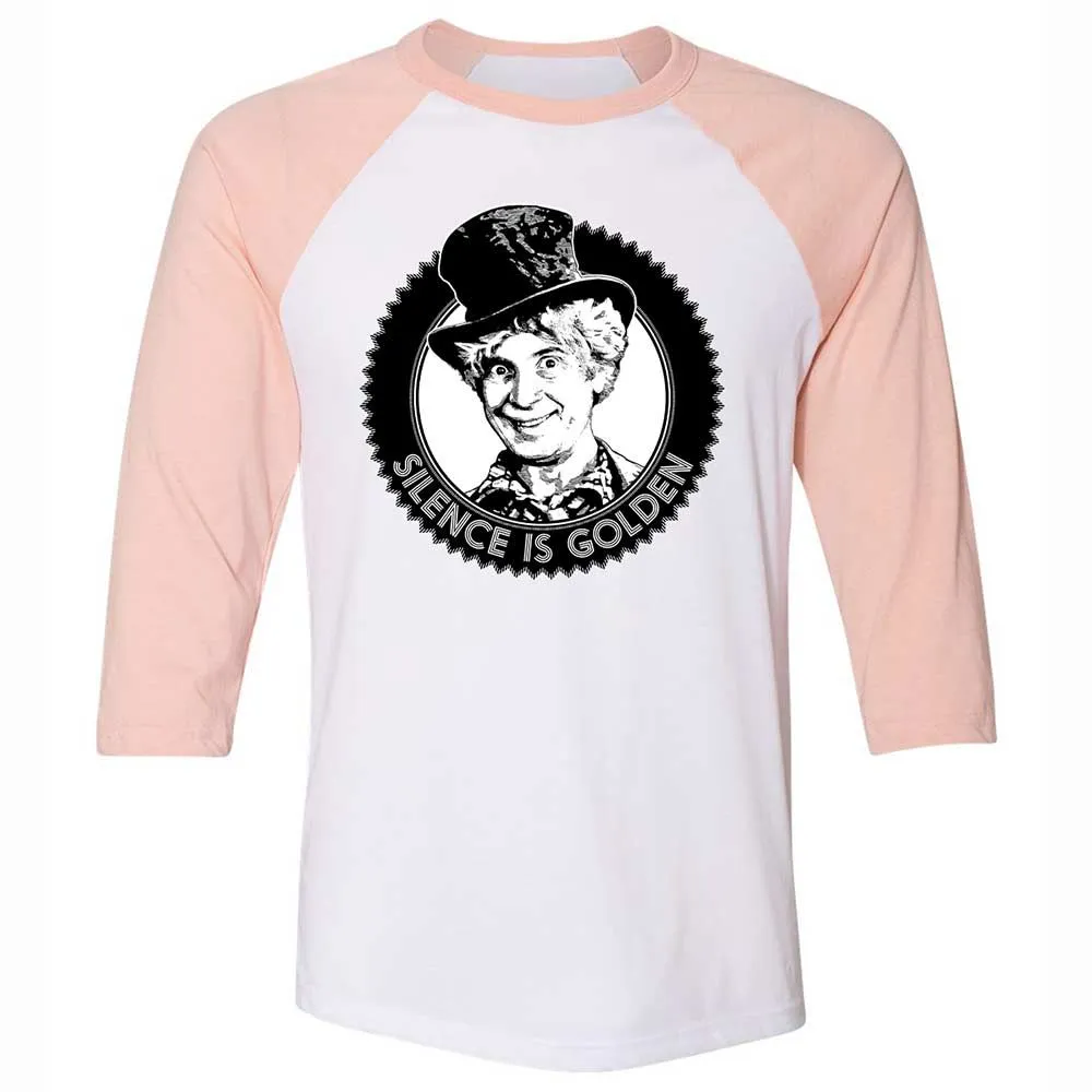 Unisex 3/4 Baseball Tee - E6H43JPJ - White/Heather Peach - 5