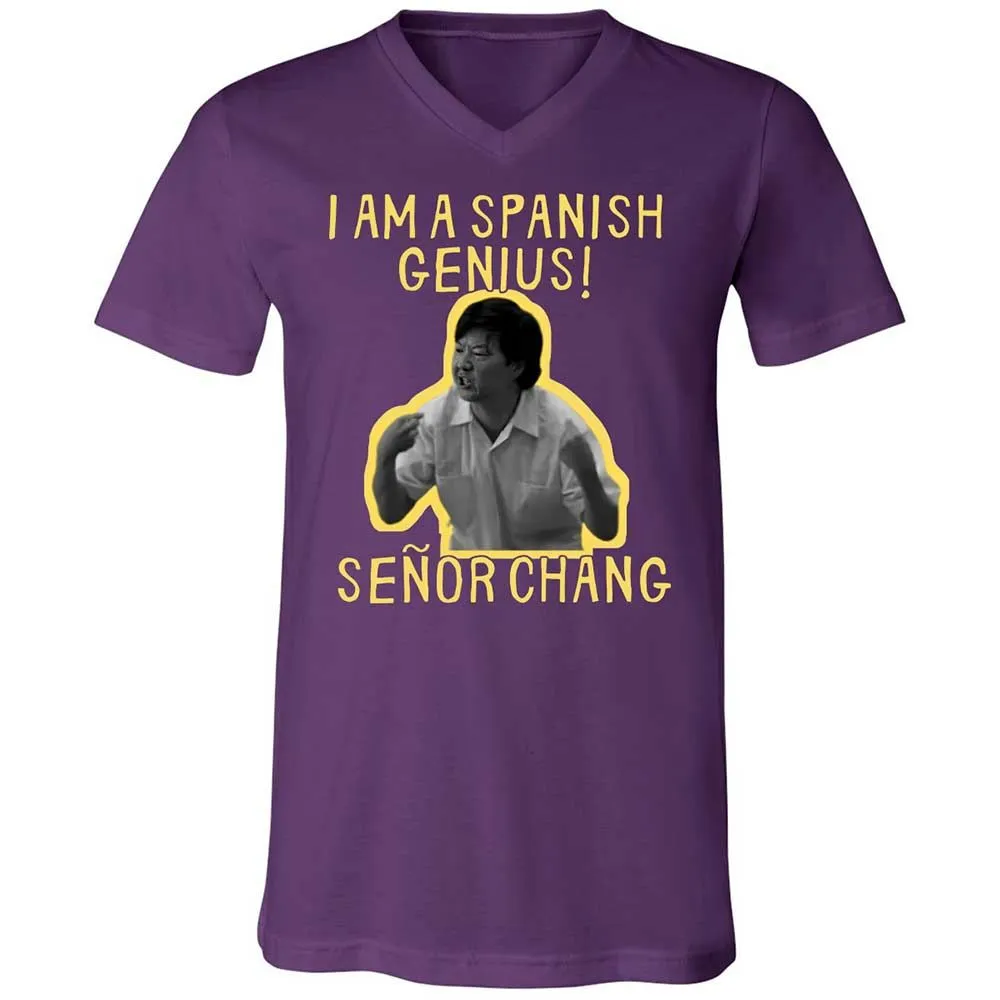 Unisex V-Neck T-Shirt - 8UFX7WPD - Team Purple - 10