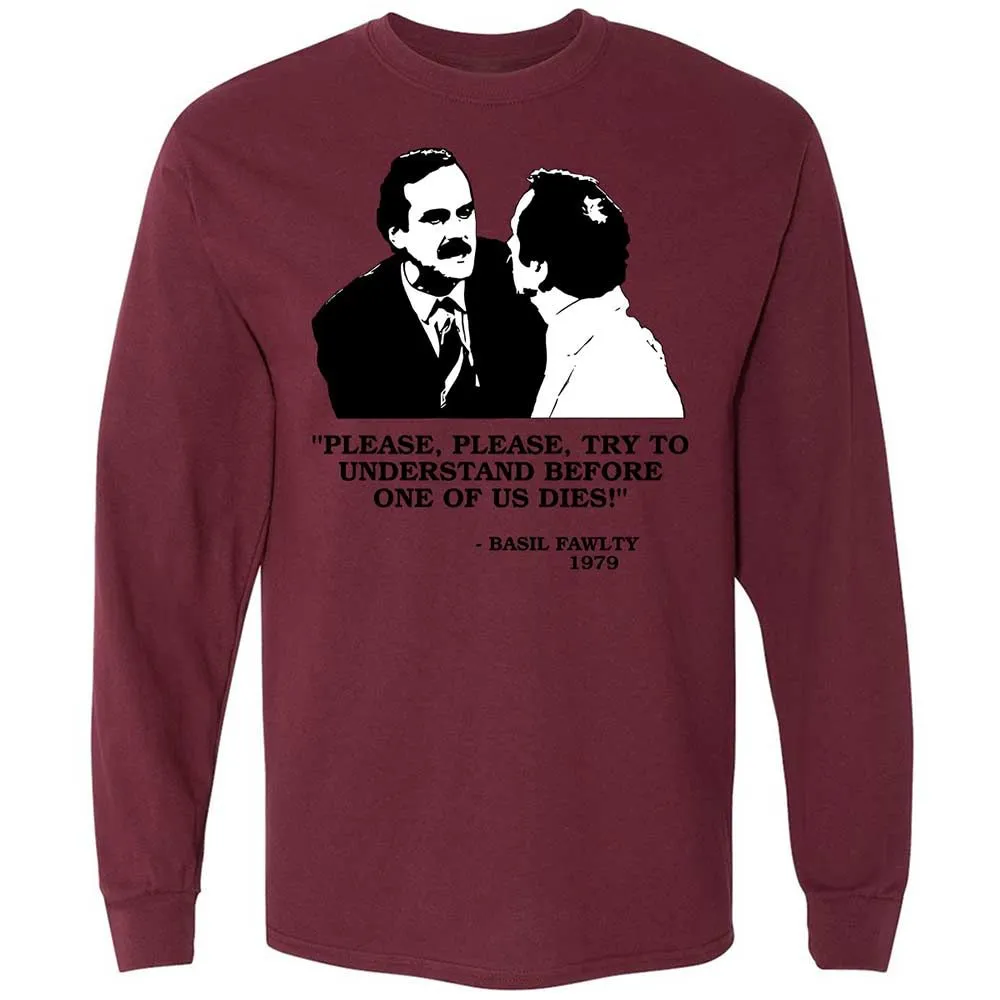 Please try to understand before one of us dies! - Maroon - 16