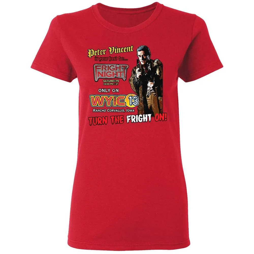 Peter Vincent Fright horror night cult - Red - 9