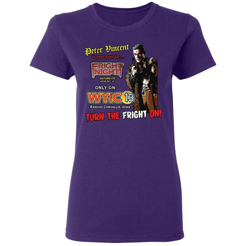 Peter Vincent Fright horror night cult - Purple - 10