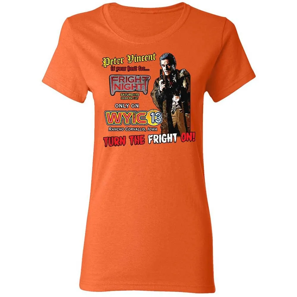 Peter Vincent Fright horror night cult - Orange - 12