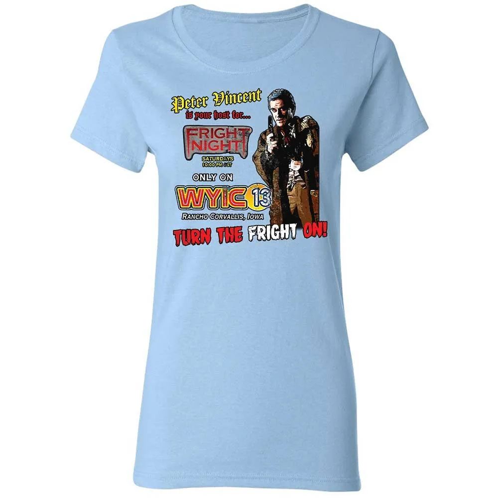 Peter Vincent Fright horror night cult - Light Blue - 13