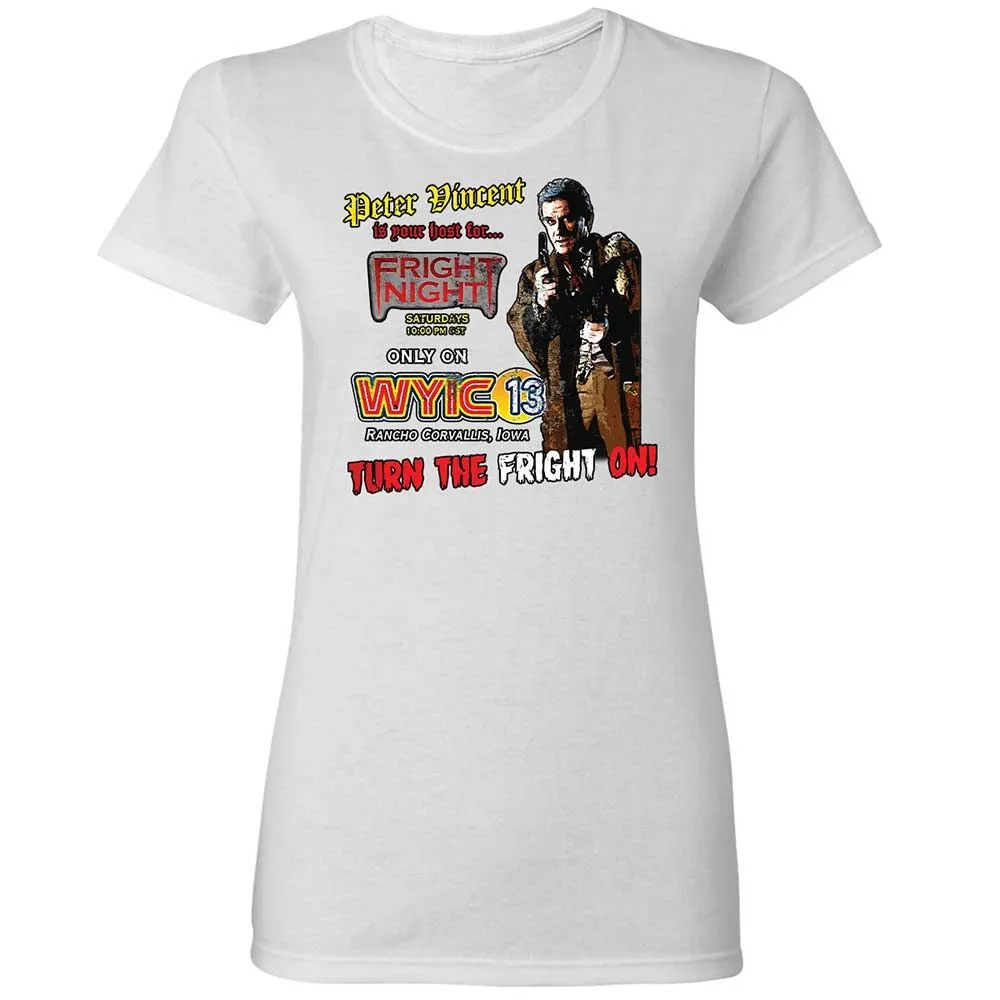 Peter Vincent Fright horror night cult - White - 15