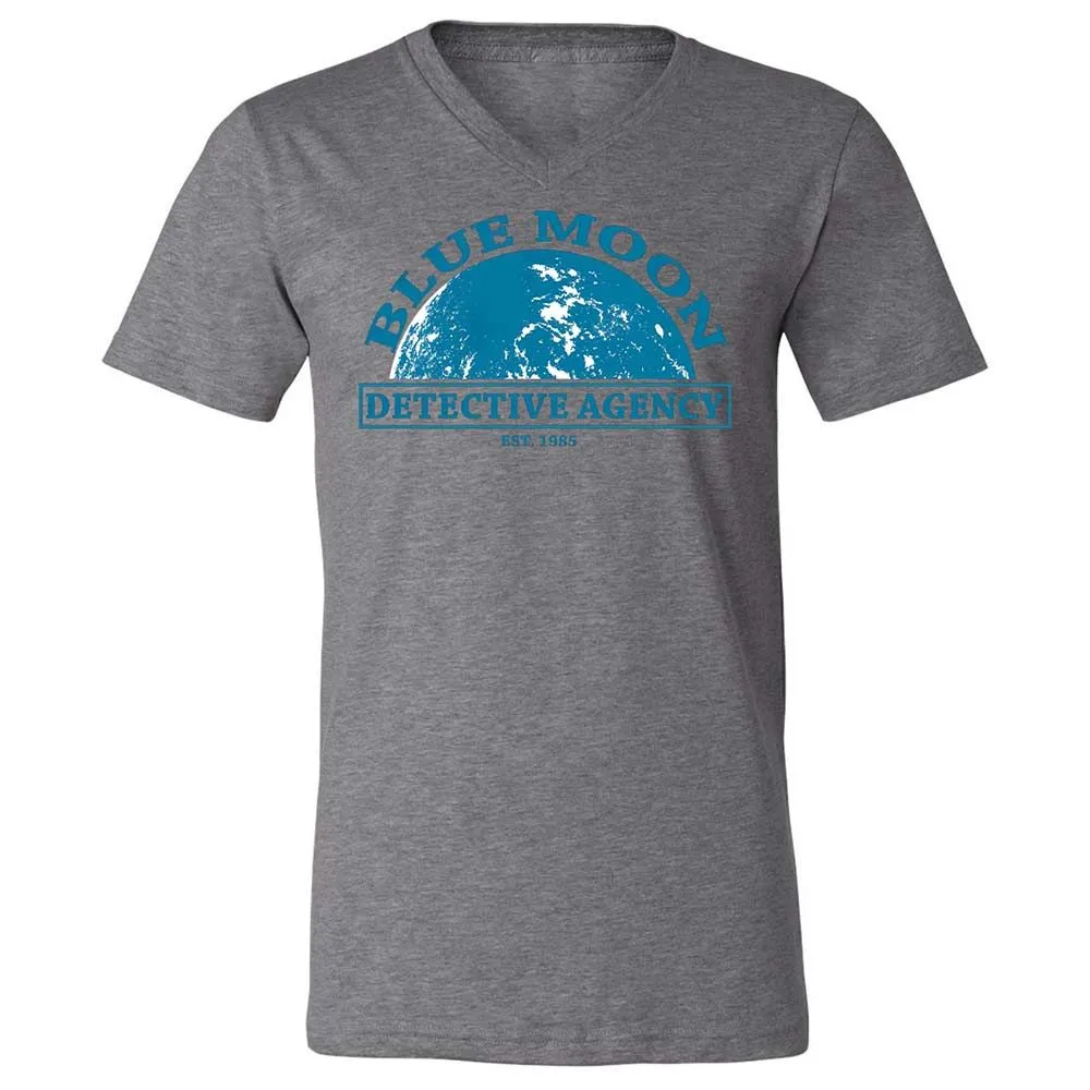 Unisex V-Neck T-Shirt - JHYTSBLG - Deep Heather - 9