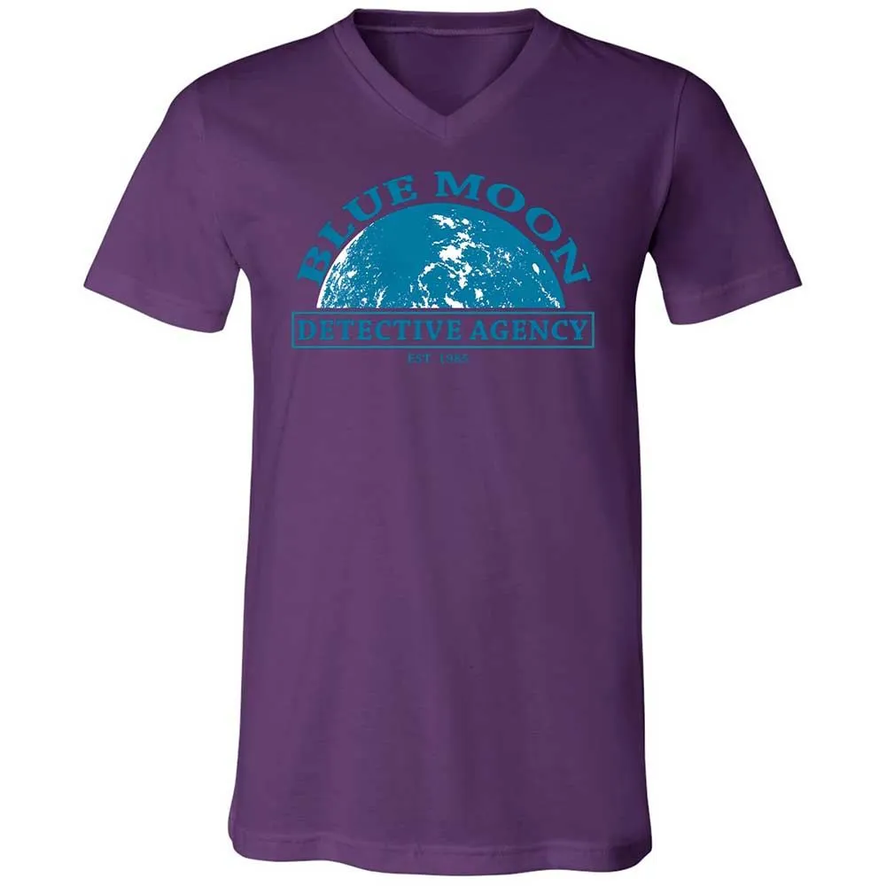 Unisex V-Neck T-Shirt - JHYTSBLG - Team Purple - 10
