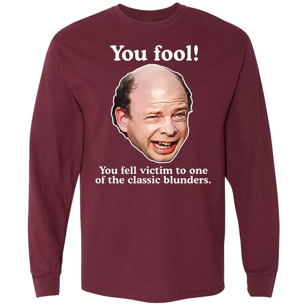 Long Sleeve T-Shirt - 7XQU2E6X - Maroon - 6
